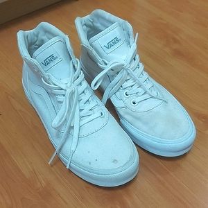 Canvas High Top Vans Sk8 Hi Sneakers